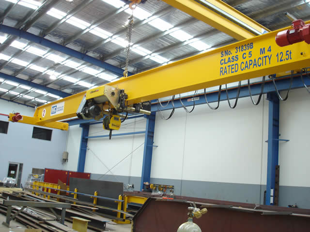 Cầu trục dầm đơn 2 tấn 5 tấn với điều khiển mặt dây tời Palăng Tiết kiệm năng lượng