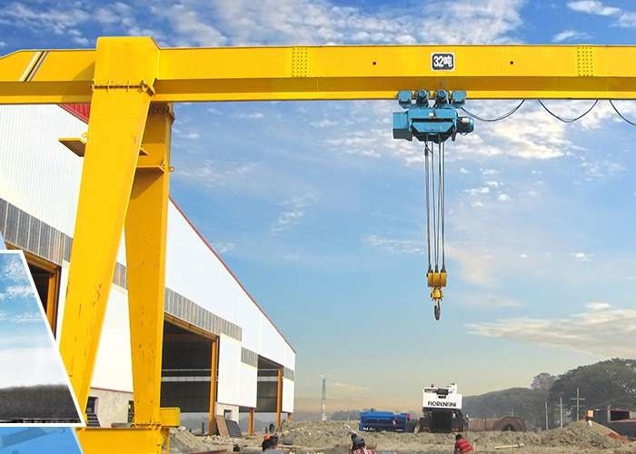 Cầu trục dầm trục 7M-40M Cầu trục giàn đơn 10 tấn cho nhà máy xi măng