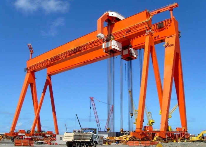 Xưởng ODM Cần cẩu giàn dầm điện đôi để tải vật liệu