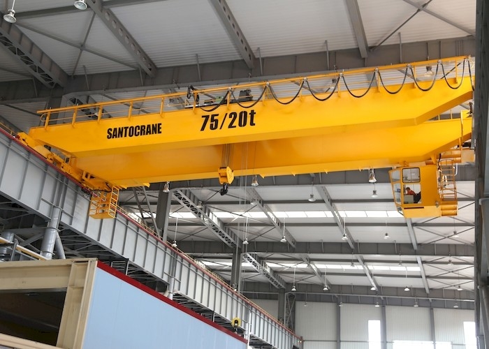 CE Cầu trục đơn hoặc đôi Cầu trục Châu Âu Cầu trục 20 tấn ODM